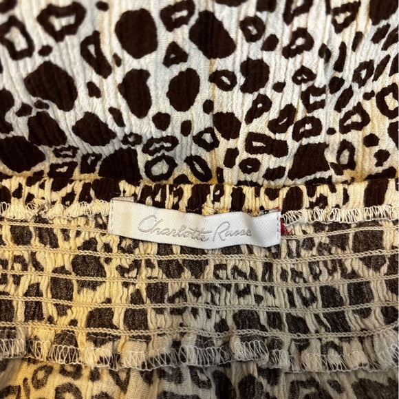 Charlotte Russe Cream Sleeveless Graphic Tank Top - Picture 6 of 6